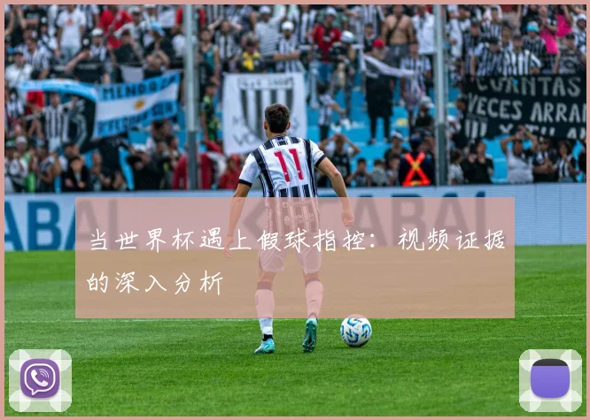 当世界杯遇上假球指控：视频证据的深入分析