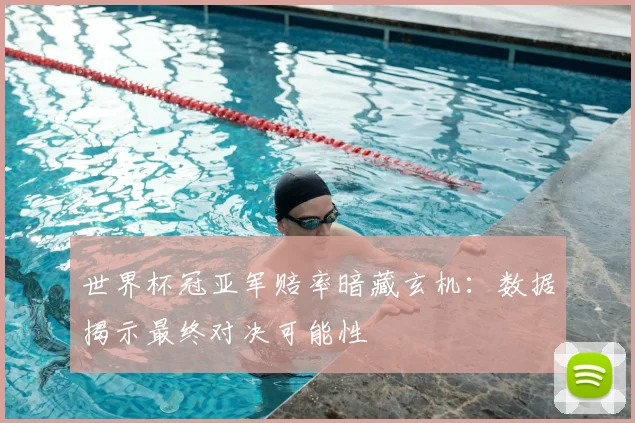 世界杯冠亚军赔率暗藏玄机：数据揭示最终对决可能性