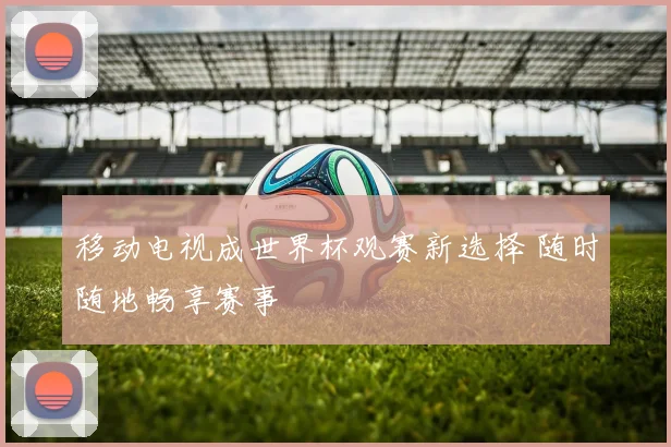 移动电视成世界杯观赛新选择 随时随地畅享赛事